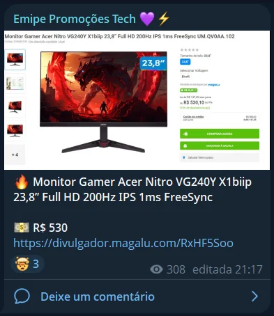 Histórico de preço 13